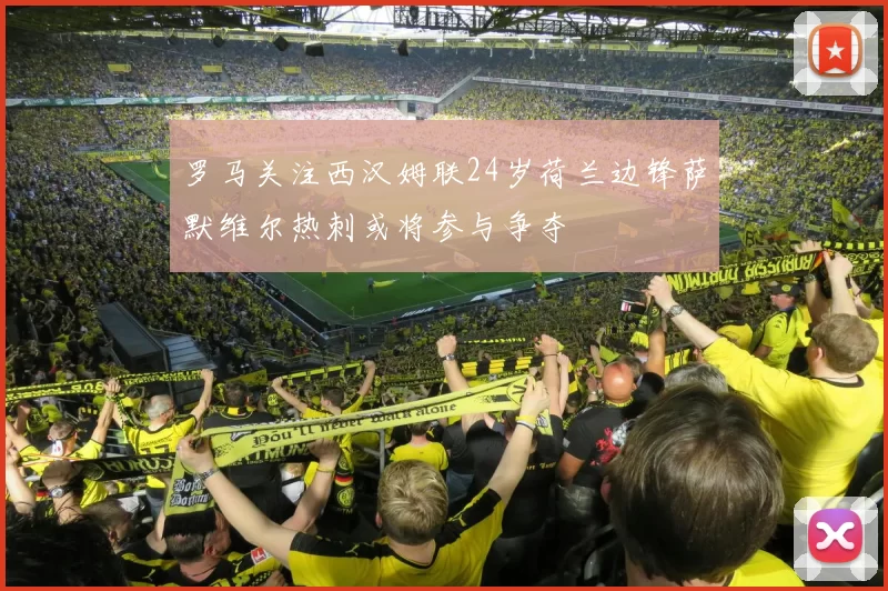 罗马关注西汉姆联24岁荷兰边锋萨默维尔热刺或将参与争夺